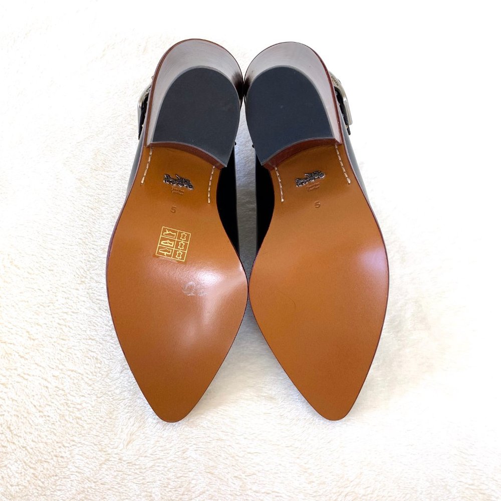 Coach Western Mules with Prairie Rivets - Picture 8 of 11